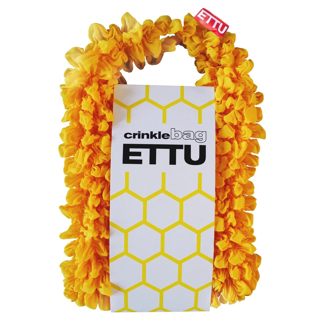 ETTU crinkle bag - Gelb