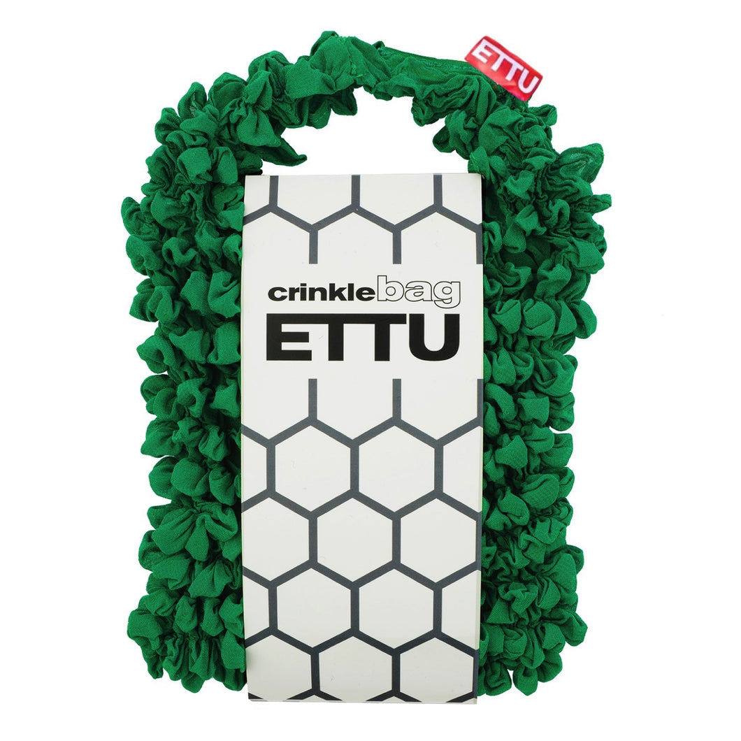 ETTU crinkle bag - Grün