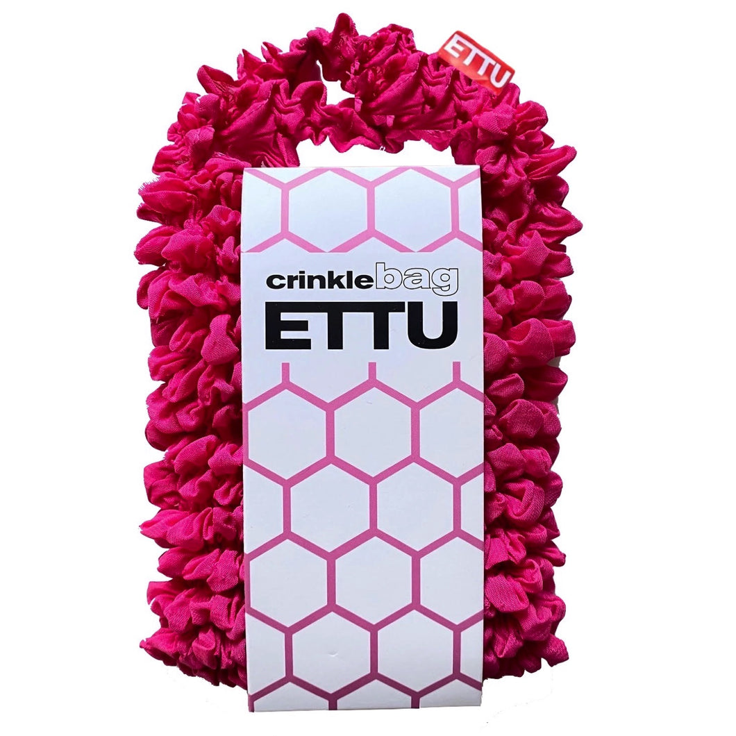 ETTU crinkle bag - Pink